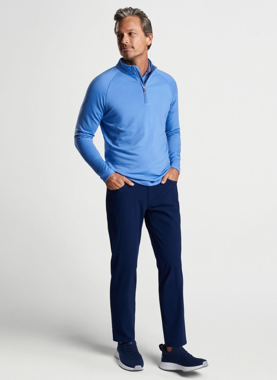 Peter Millar Excursionist Flex Performance Pullover Hot