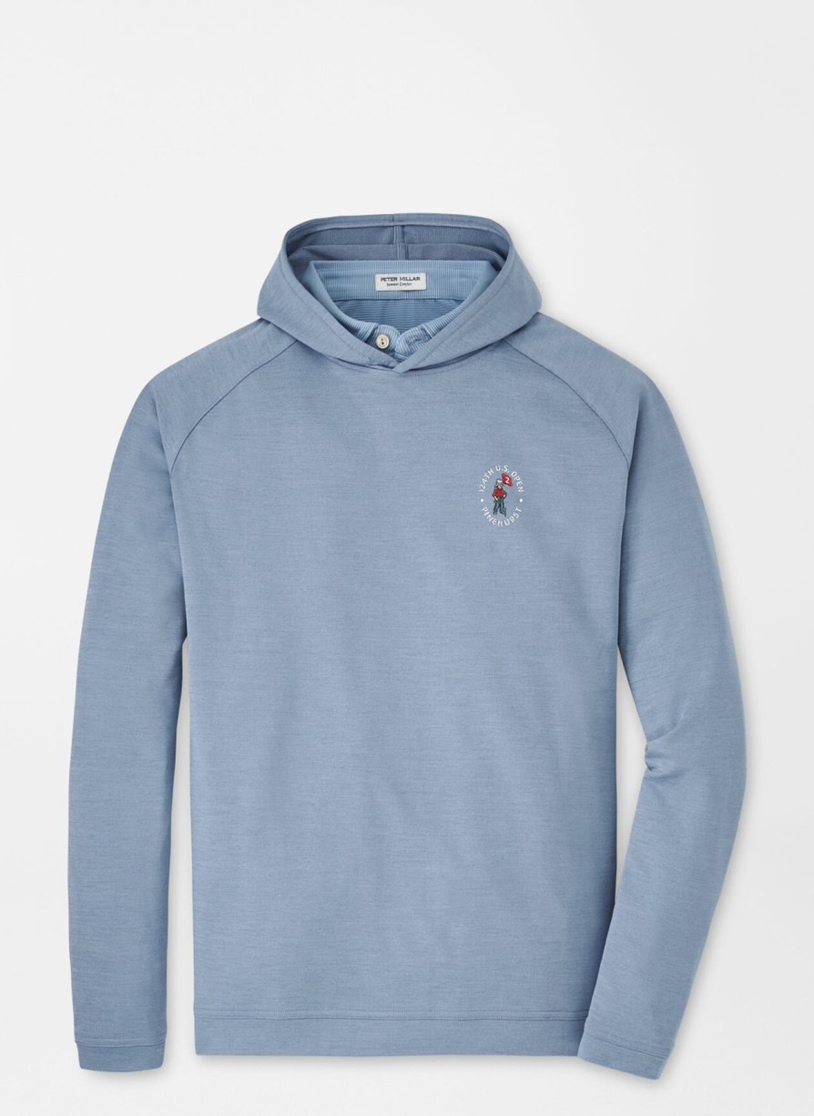 Peter Millar 124Th U.S. Open Pine Performance Hoodie Best