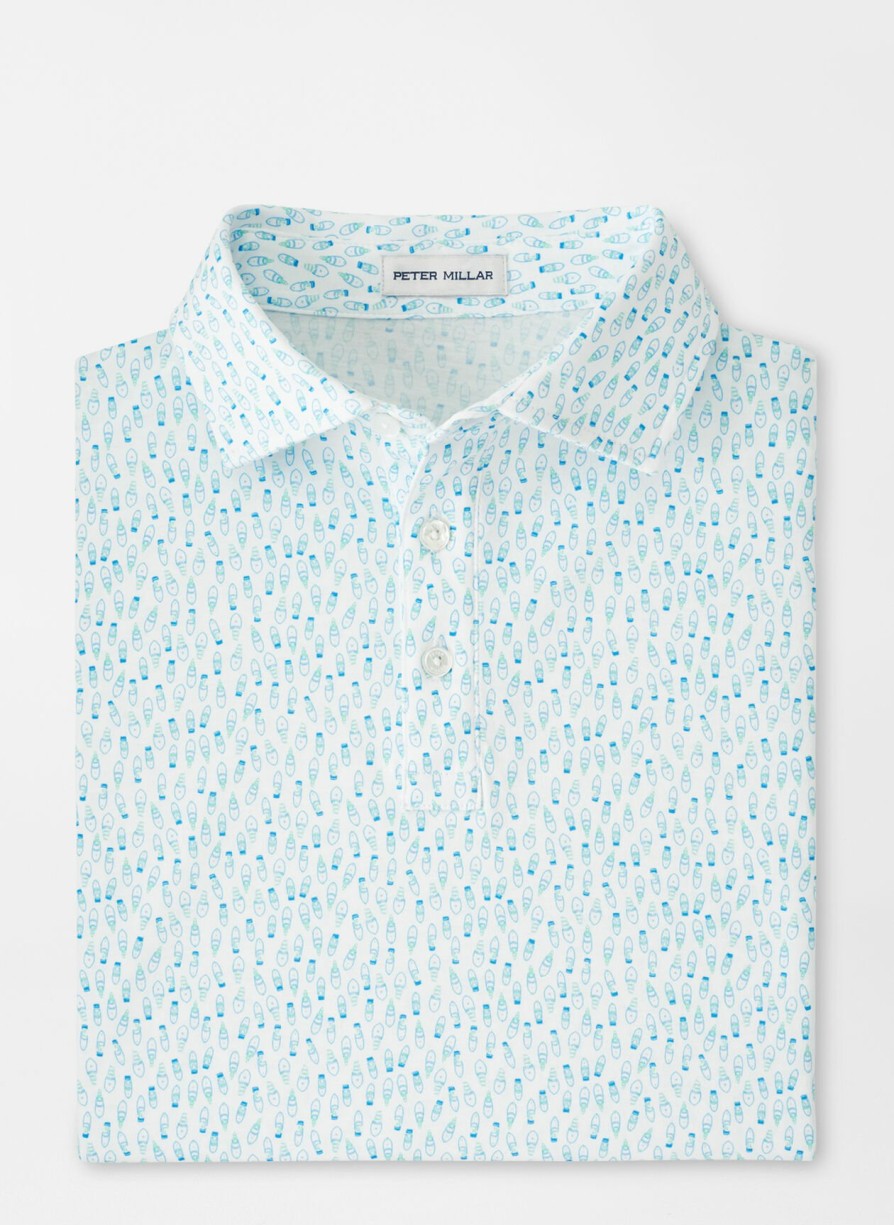 Peter Millar Pilot Mill Fleet Short-Sleeve Polo Clearance