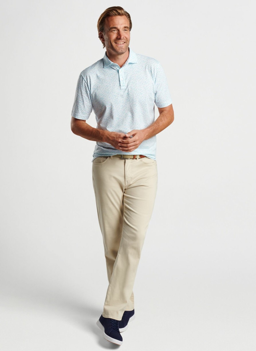 Peter Millar Pilot Mill Fleet Short-Sleeve Polo Clearance