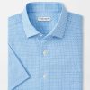 Peter Millar Geo Petals Performance Poplin Sport Shirt Best