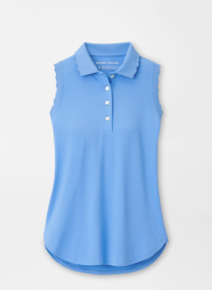 Peter Millar Opal Sleeveless Stretch Jersey Polo Online