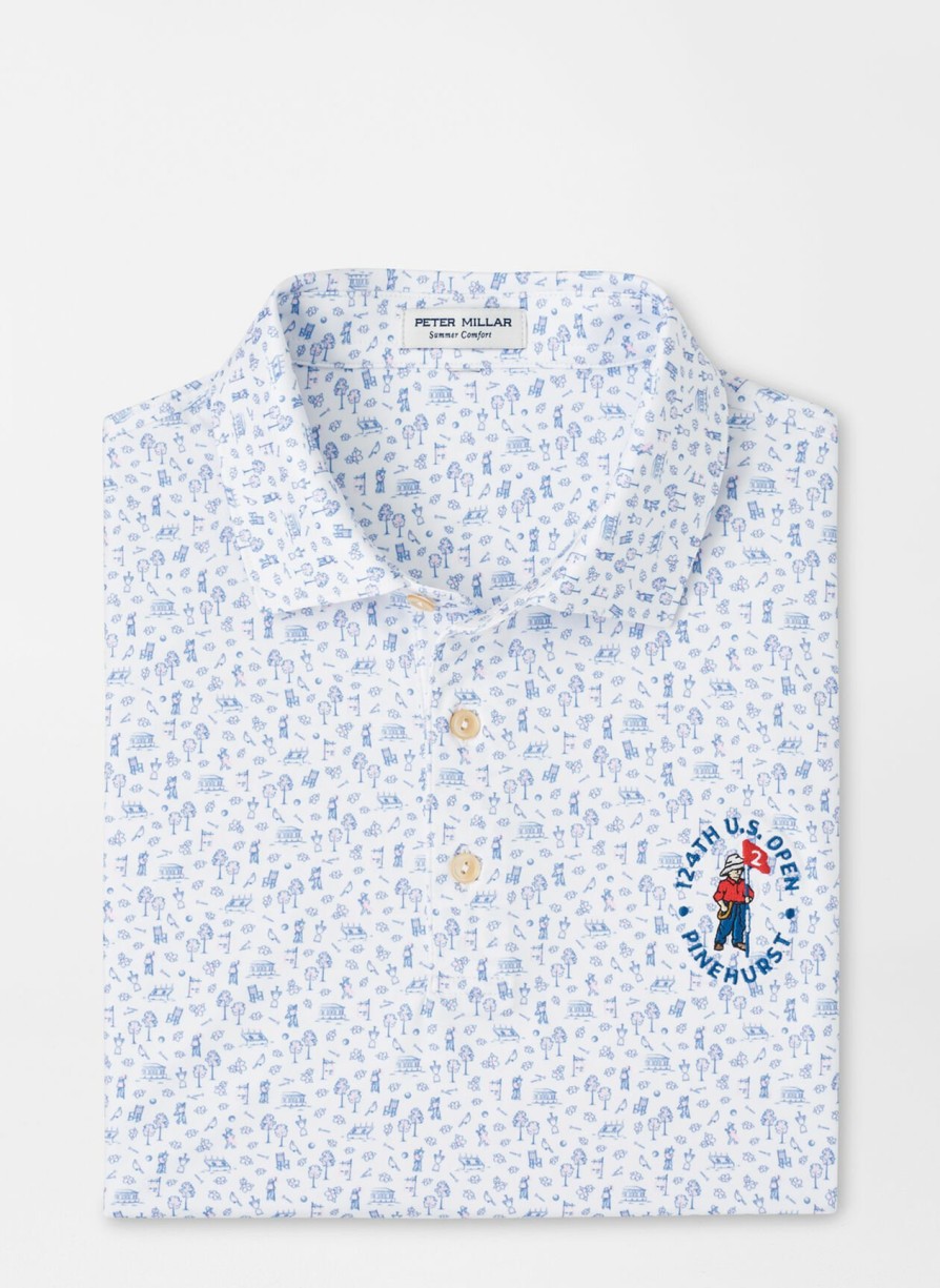 Peter Millar 124Th U.S. Open Performance Jersey Polo Hot