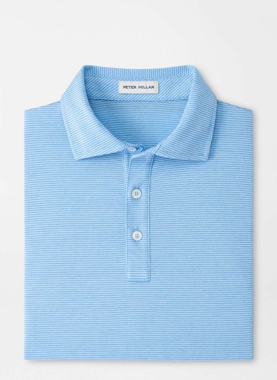 Peter Millar Pilot Mill Haynes Stripe Short-Sleeve Polo Wholesale