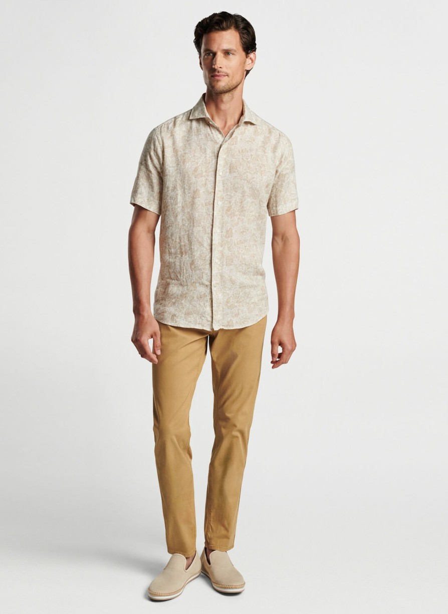 Peter Millar Sacha Linen Sport Shirt Clearance