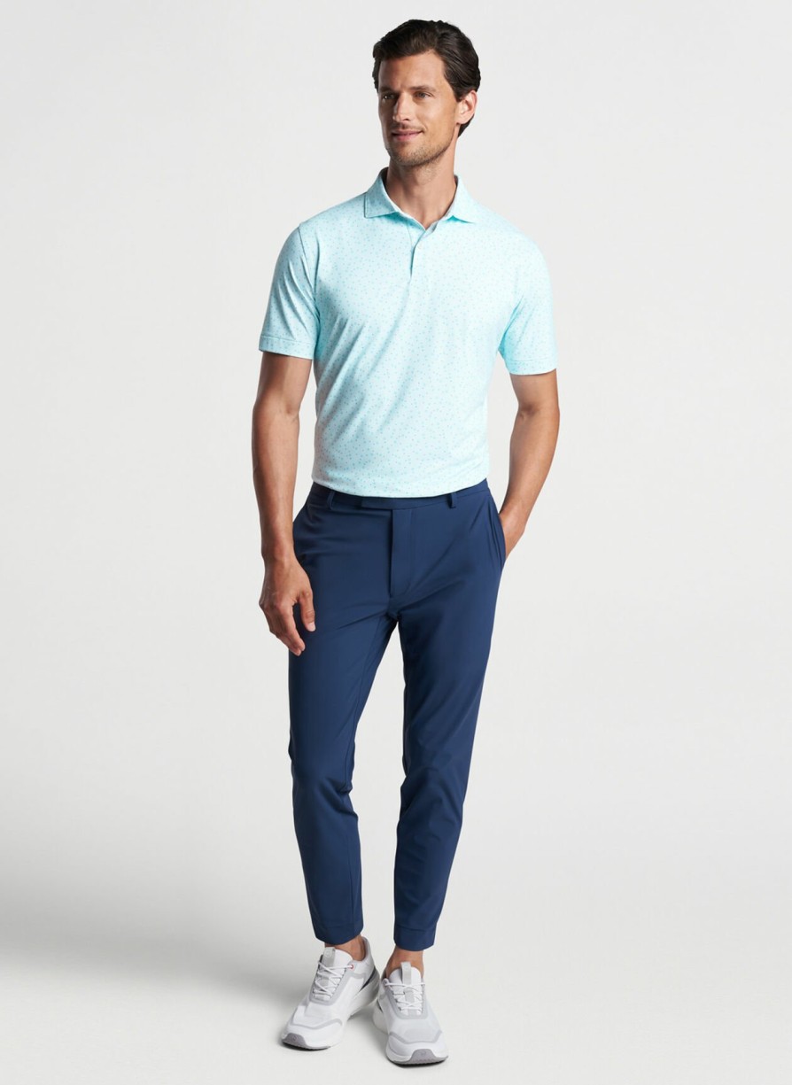 Peter Millar Diamond In The Rough Performance Jersey Polo Clearance