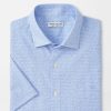 Peter Millar Wine Flight Performance Poplin Sport Shirt Online