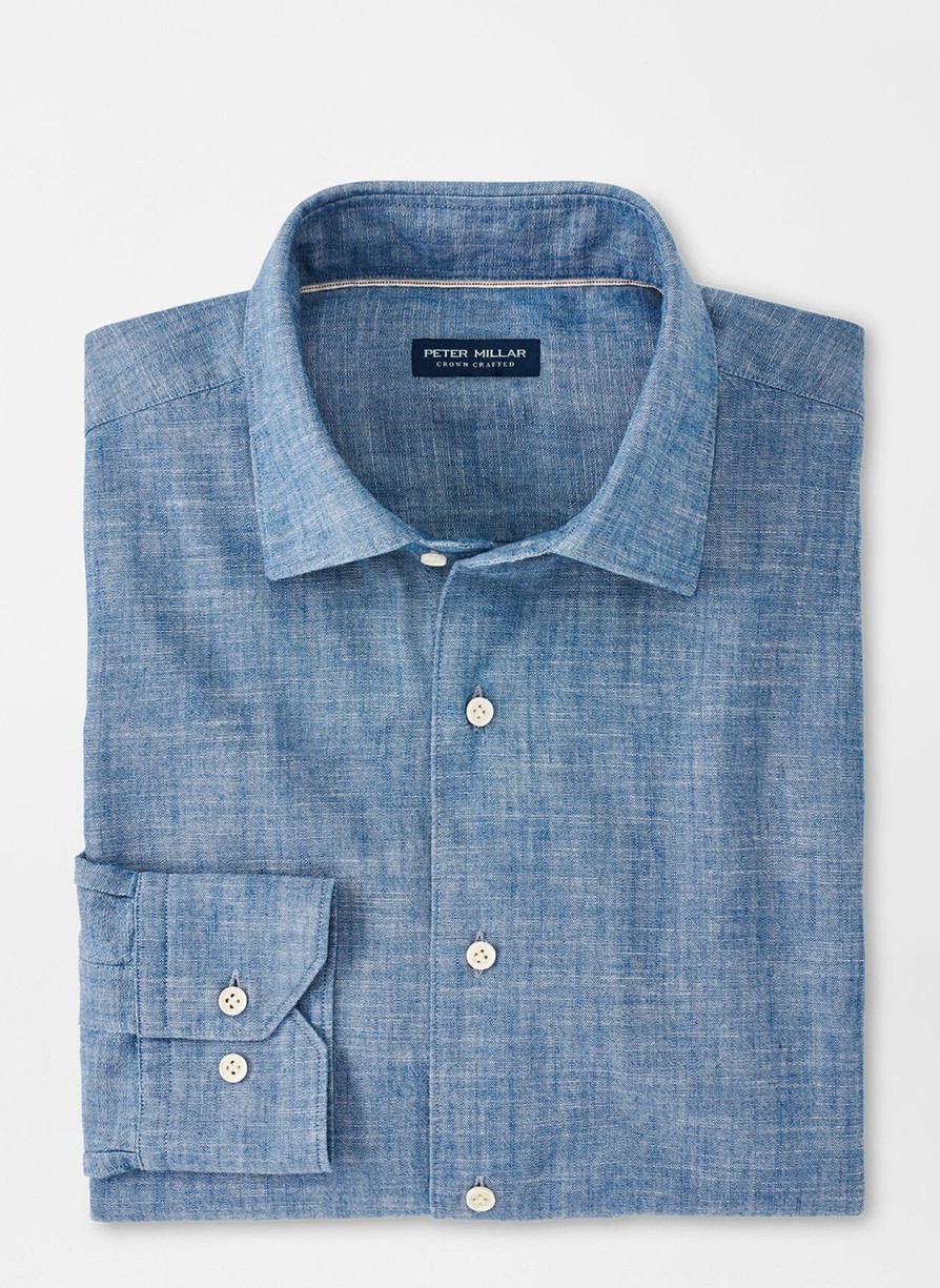 Peter Millar Japanese Selvedge Sport Shirt Online