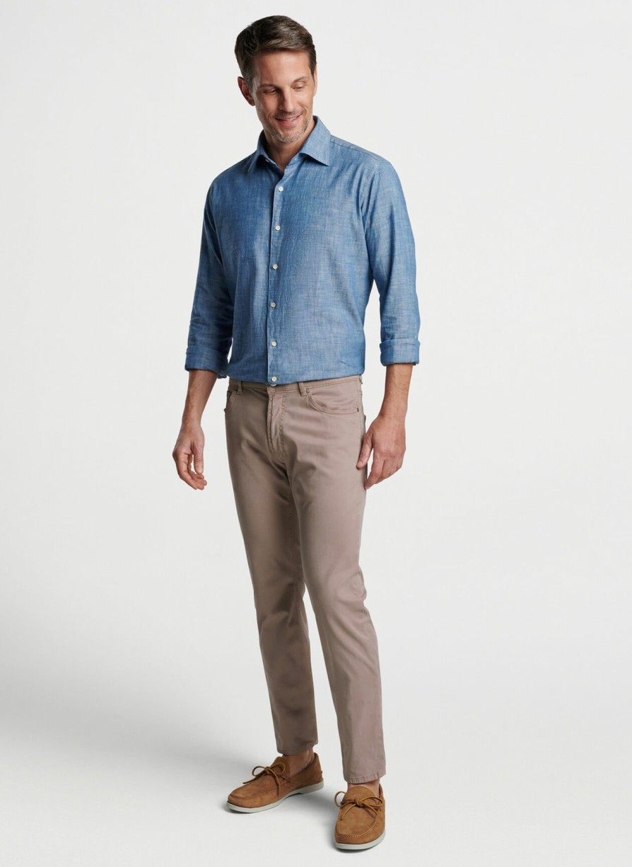 Peter Millar Japanese Selvedge Sport Shirt Online