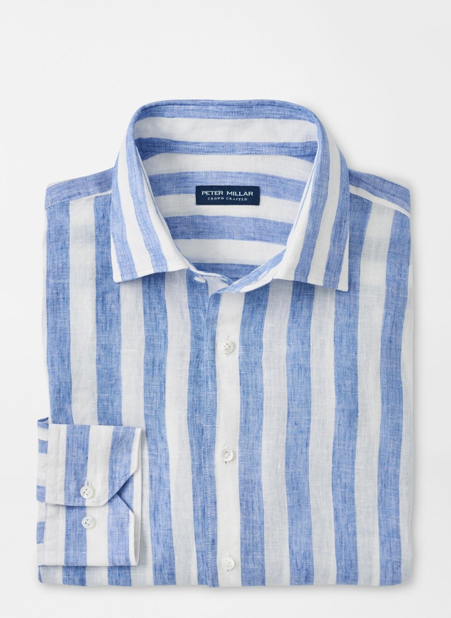 Peter Millar Nils Linen Sport Shirt Best