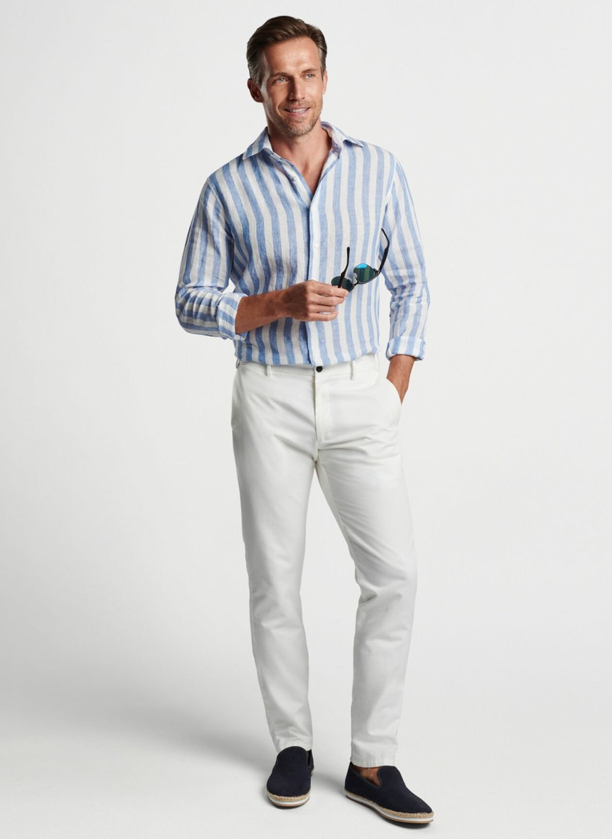 Peter Millar Nils Linen Sport Shirt Best