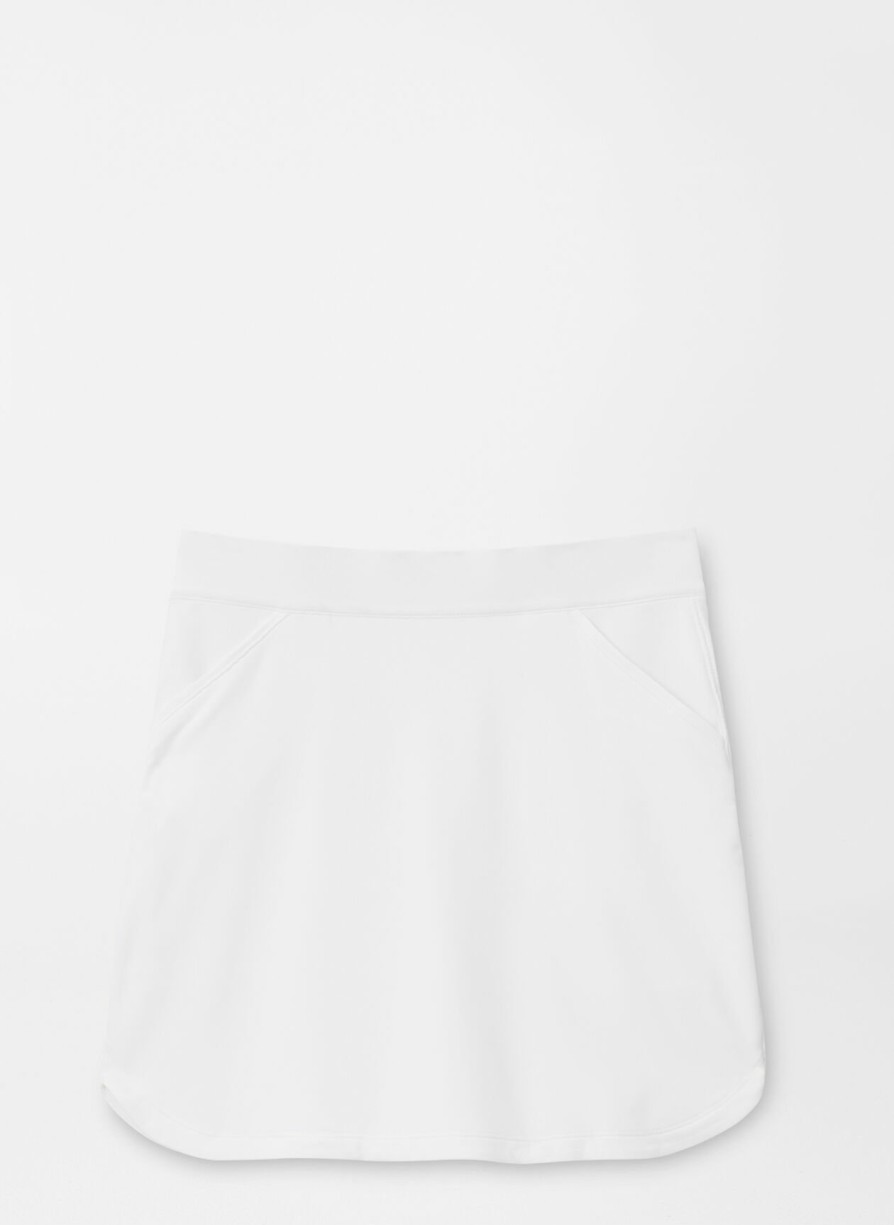 Peter Millar Alice Petal Hem Skort Hot