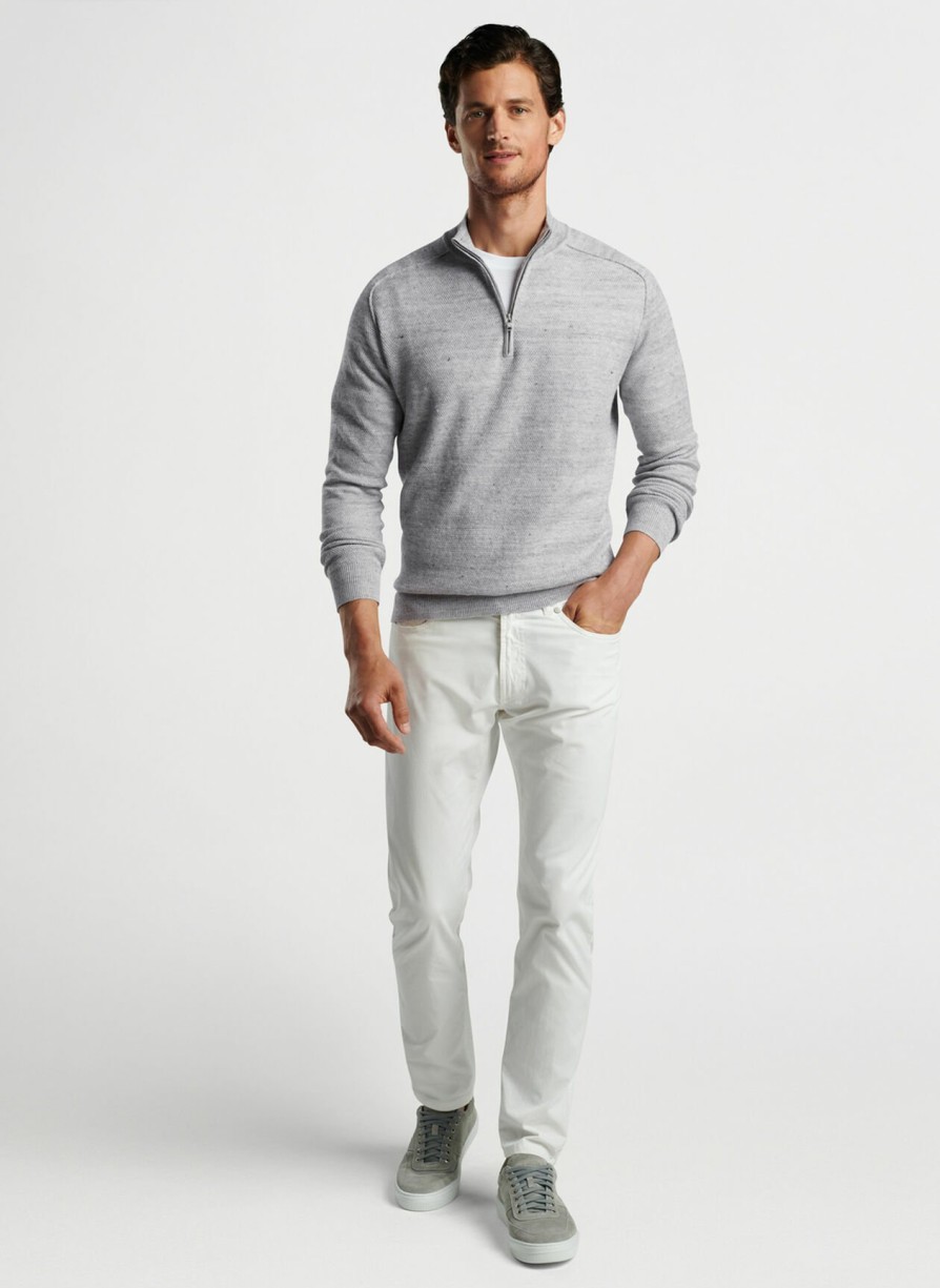 Peter Millar Rockport Quarter-Zip Sweater Wholesale