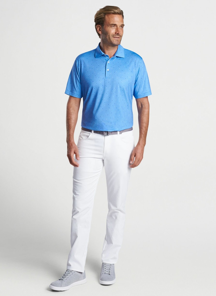 Peter Millar Skull In One Performance Jersey Polo Clearance