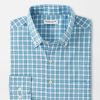 Peter Millar Murphys Performance Poplin Sport Shirt New