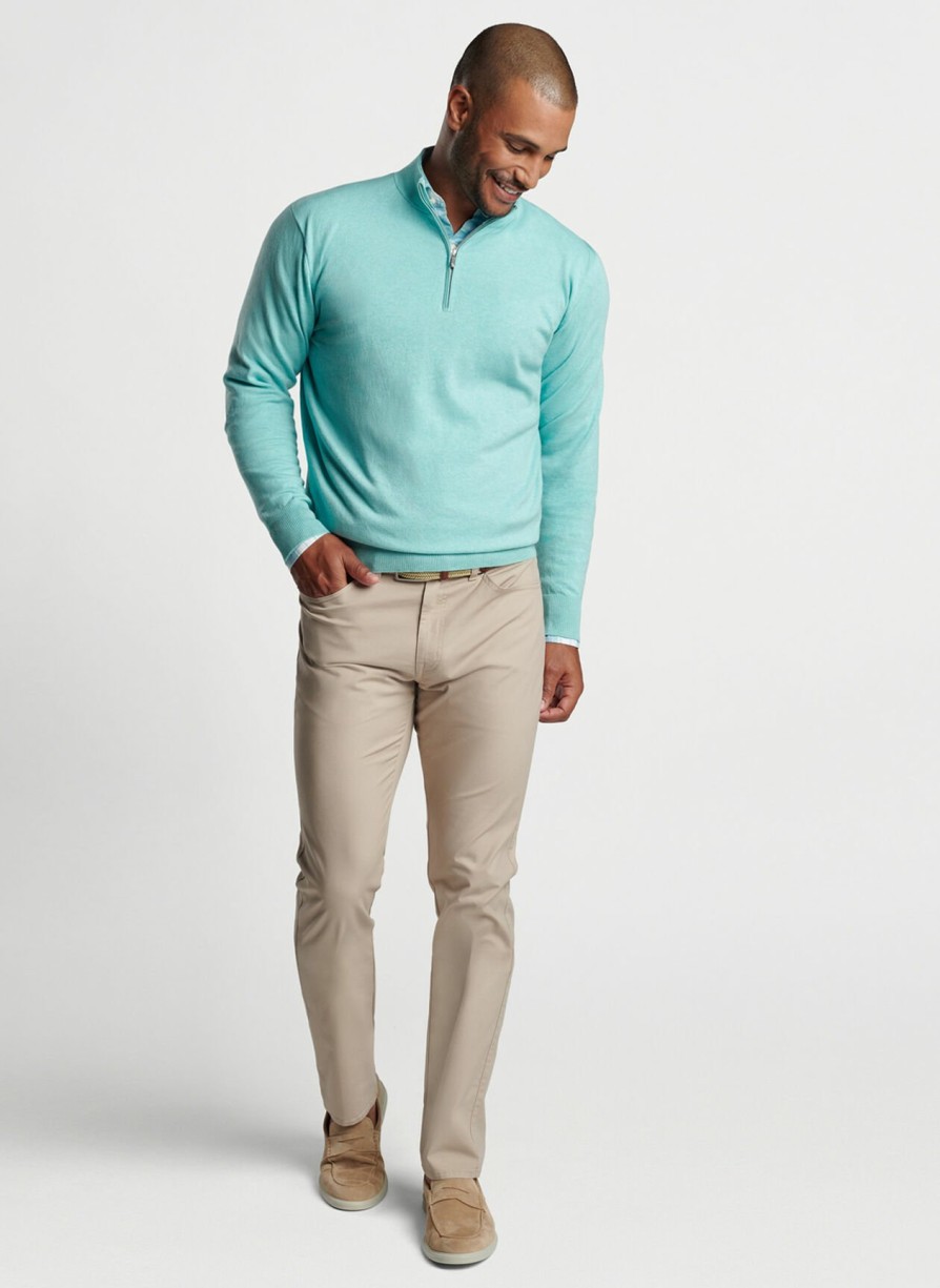 Peter Millar Whitaker Quarter-Zip Sweater Clearance