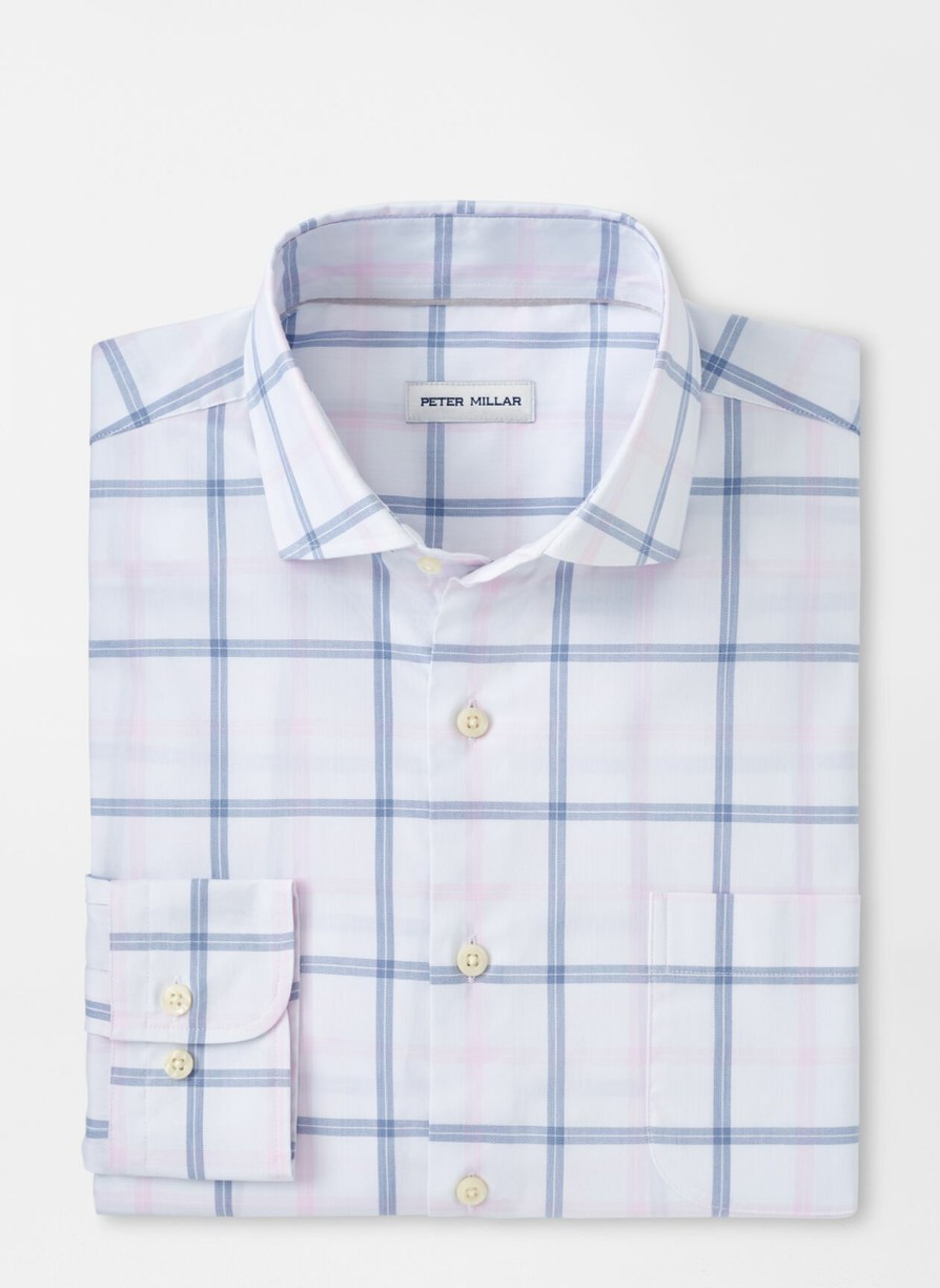 Peter Millar Abbot Crown Lite Cotton-Stretch Sport Shirt Wholesale