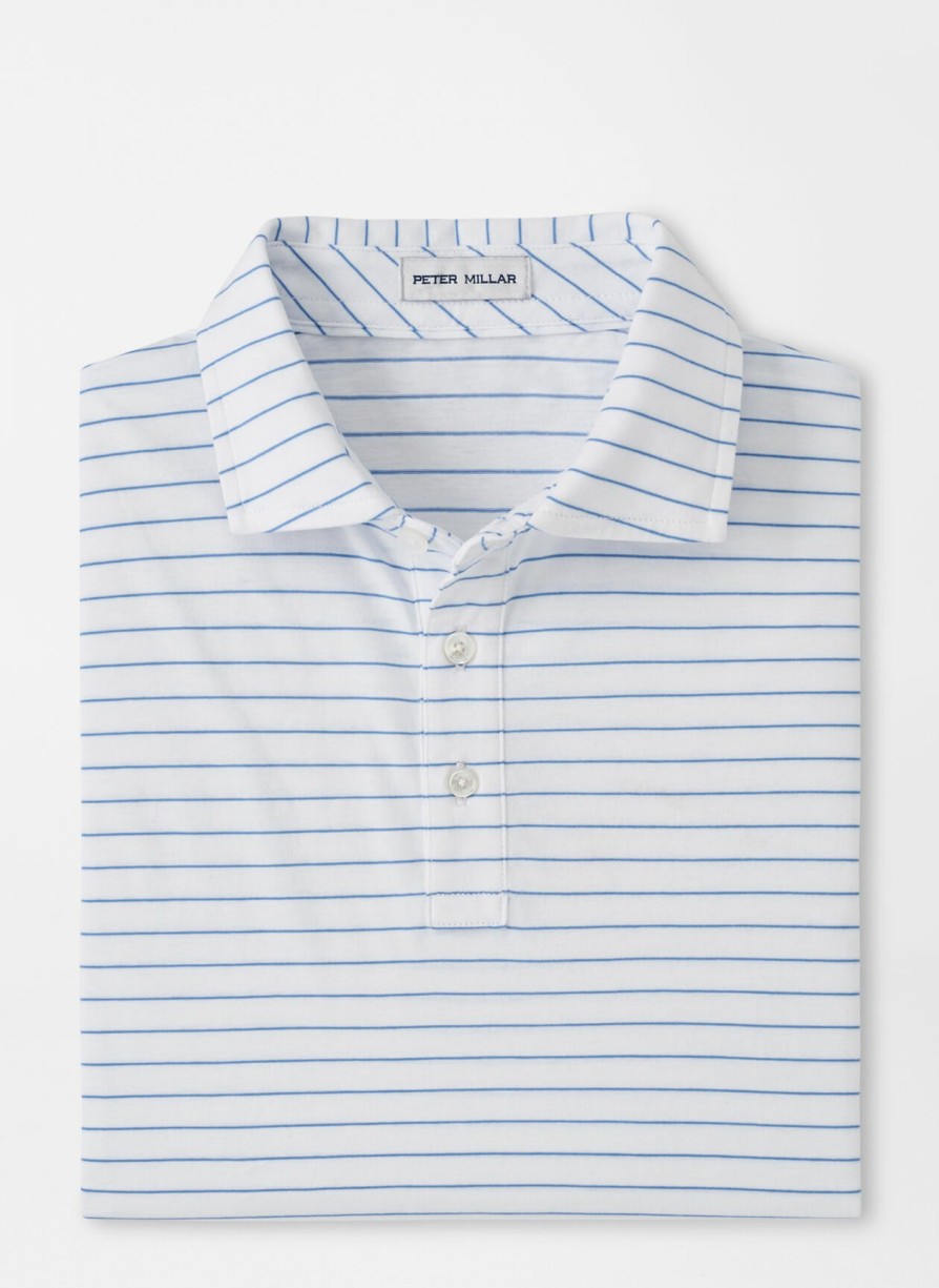 Peter Millar Crown Comfort Cotton Polo Harp Stripe Online